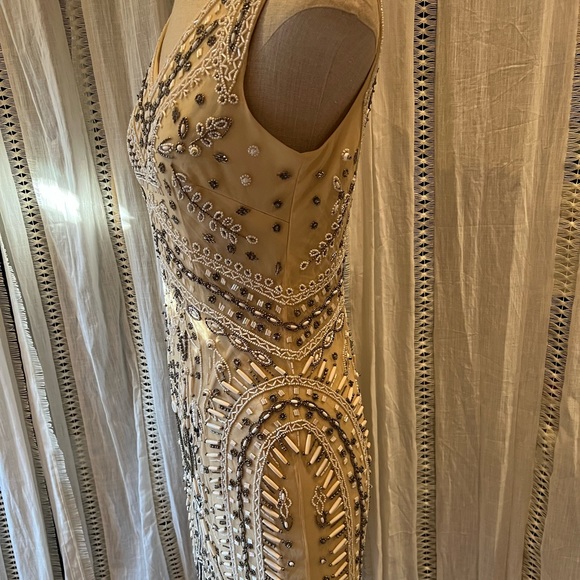 Boston Proper size 6 embellished beaded dress - Picture 9 of 11